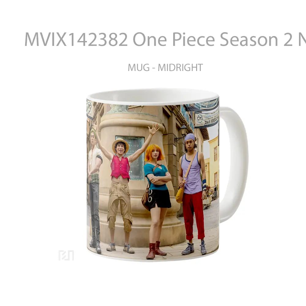 Mug One Piece Season 2 Netflix Series Cangkir Anime - All-side / Desain