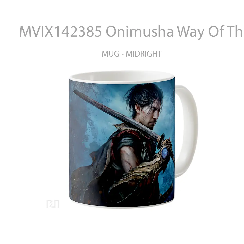 Mug Onimusha Way Of The Sword Gelas Keramik Unik - All-side / Desain