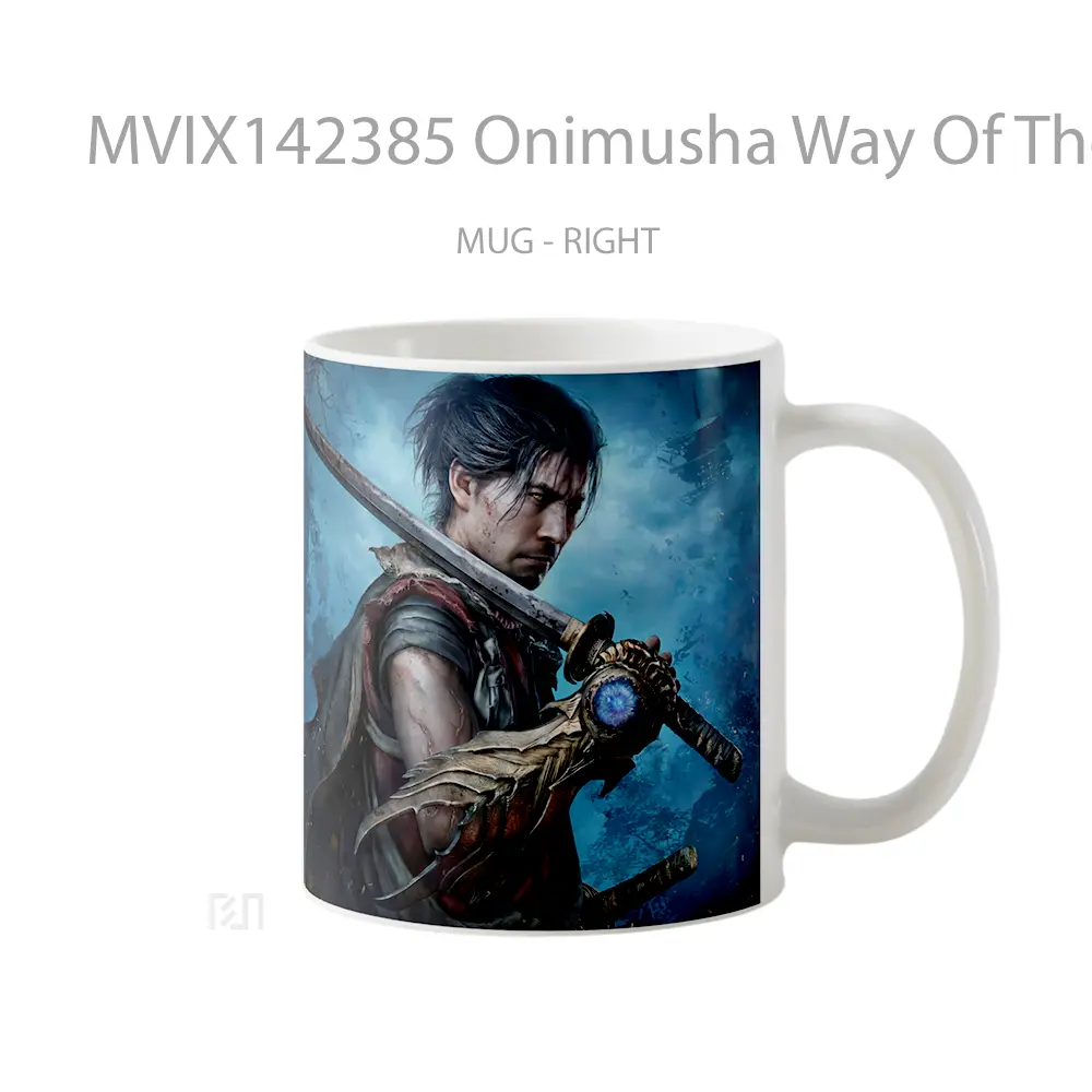 Mug Onimusha Way Of The Sword Gelas Keramik Unik - All-side / Desain