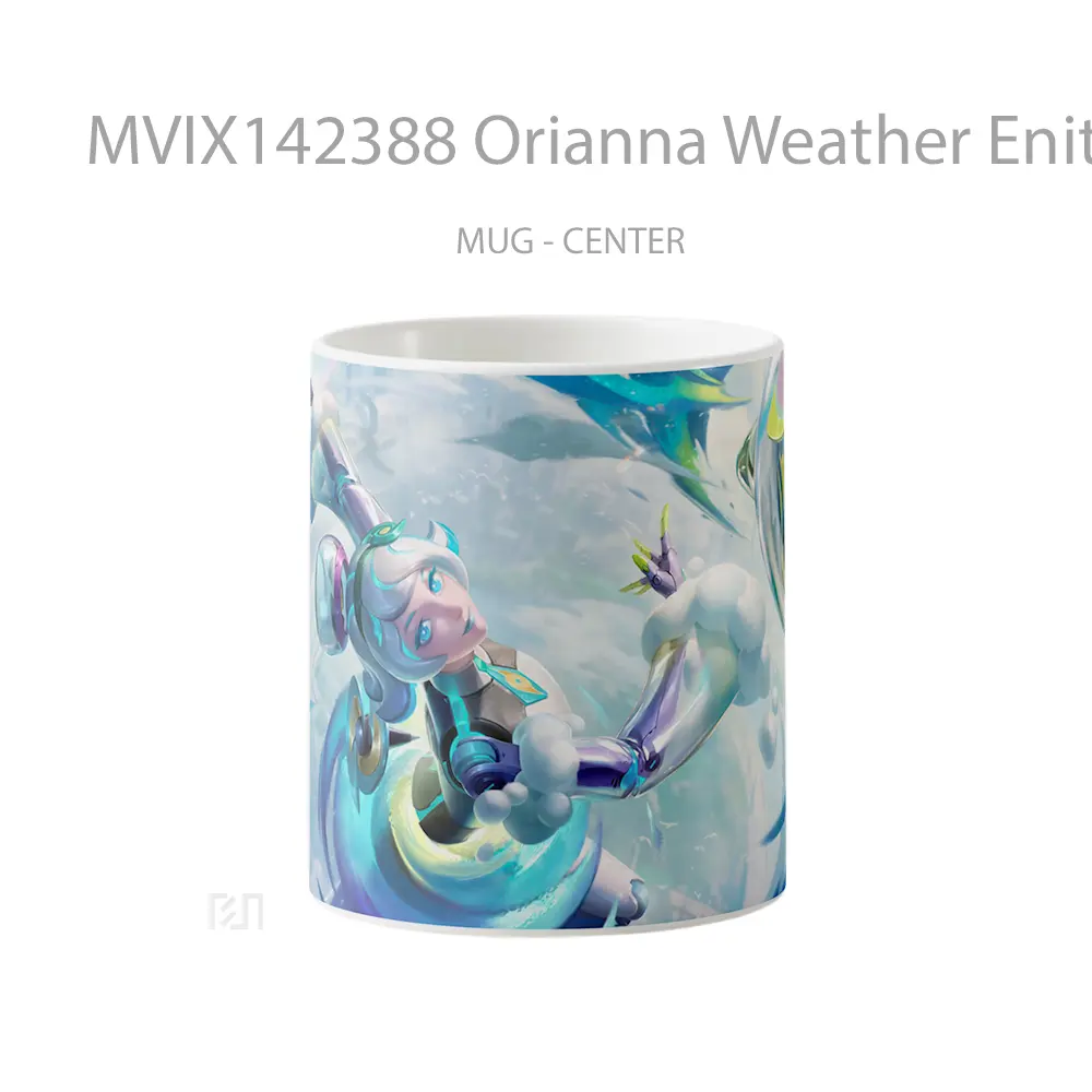 Mug Orianna Weather Enitity Skin Lol Wild Rift Splash Art Cangkir Gamer