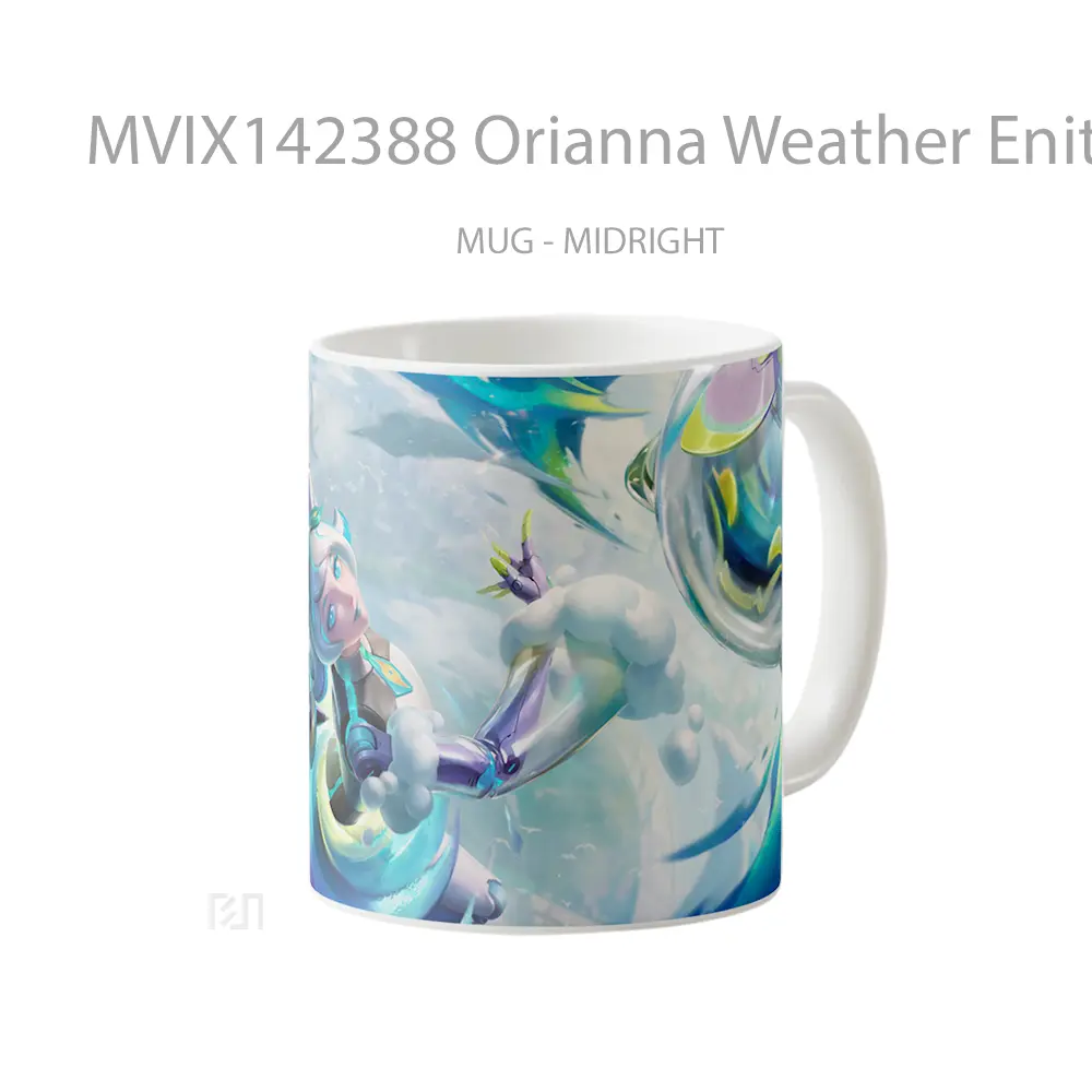 Mug Orianna Weather Enitity Skin Lol Wild Rift Splash Art Cangkir Gamer - All-side / Desain