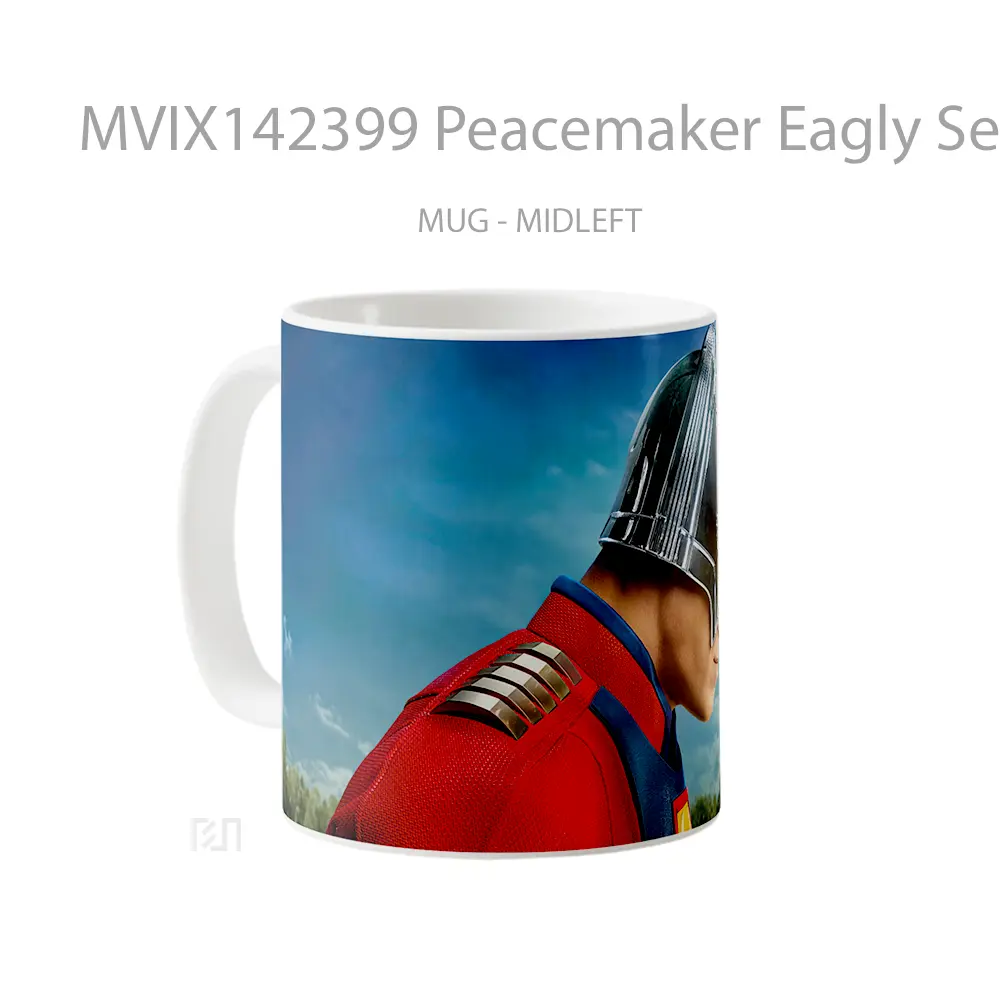 Mug Peacemaker Eagly Season 2 Gelas Pemandangan Alam - All-side / Desain