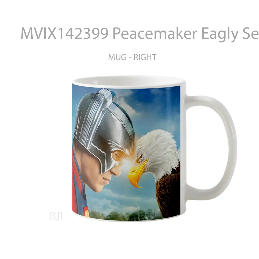 Mug Peacemaker Eagly Season 2 Gelas Pemandangan Alam - All-side / Desain