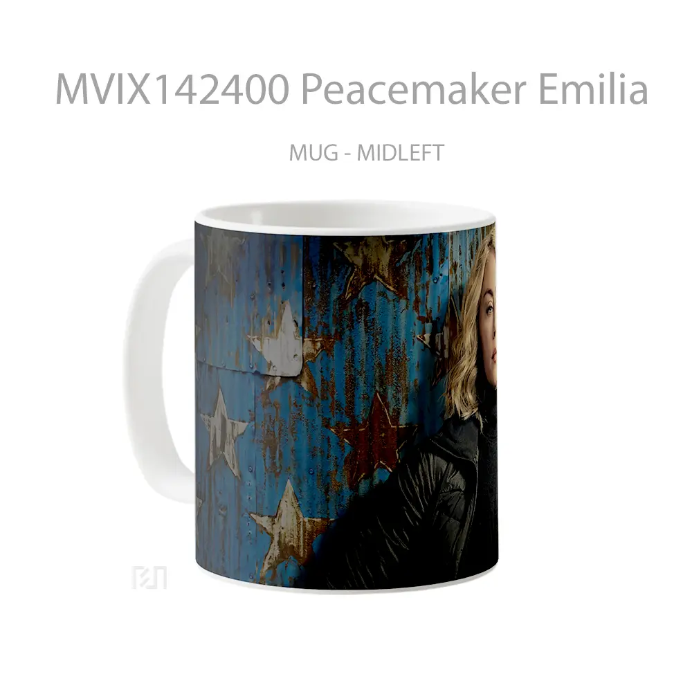 Mug Peacemaker Emilia Gelas Keramik Unik - All-side / Desain