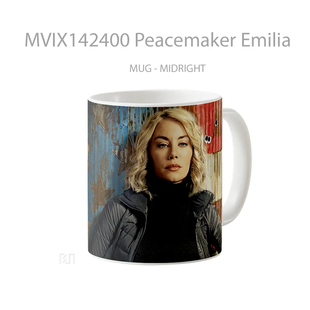 Mug Peacemaker Emilia Gelas Keramik Unik - All-side / Desain