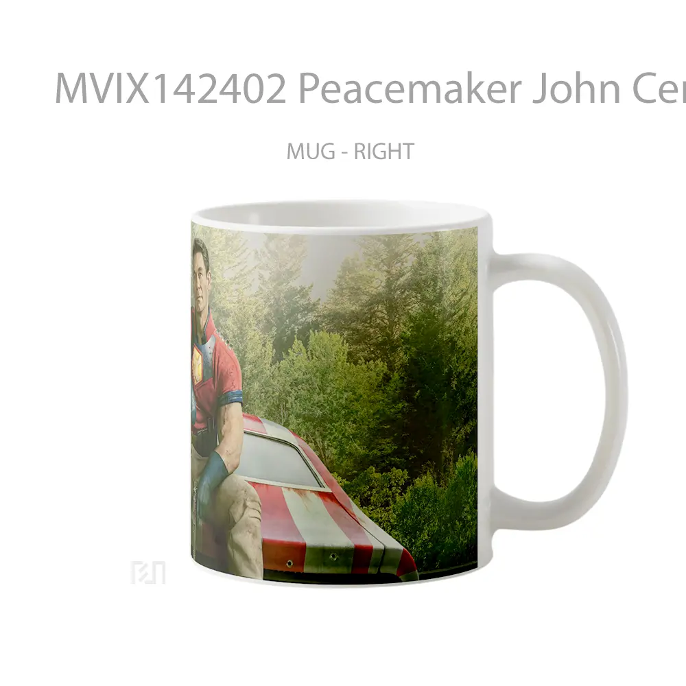 Mug Peacemaker John Cena Gelas Keramik Unik - All-side / Desain