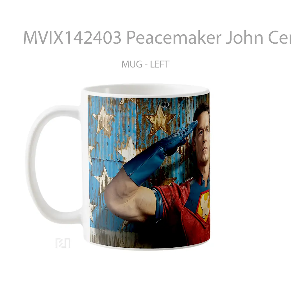 Mug Peacemaker John Cena Gelas Keramik Unik - All-side / Desain
