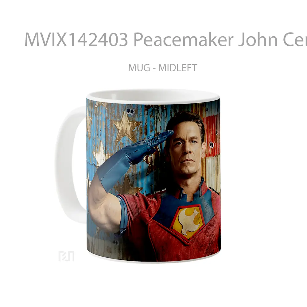 Mug Peacemaker John Cena Gelas Keramik Unik - All-side / Desain