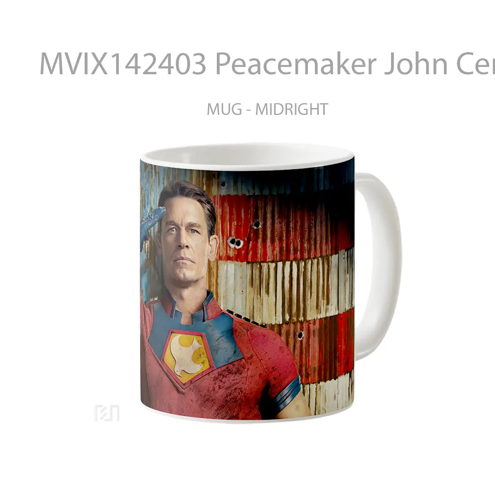 Mug Peacemaker John Cena Gelas Keramik Unik - All-side / Desain