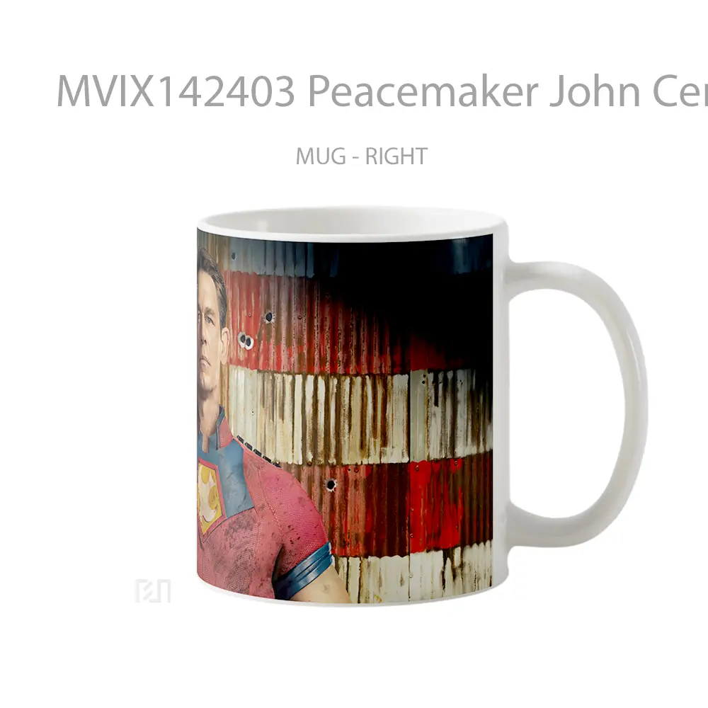 Mug Peacemaker John Cena Gelas Keramik Unik - All-side / Desain