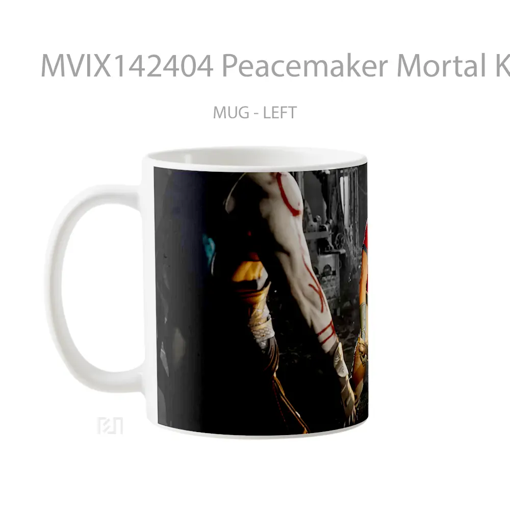 Mug Peacemaker Mortal Kombat 1 Gelas Keramik Unik - All-side / Desain