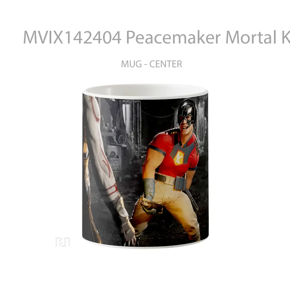 Mug Peacemaker Mortal Kombat 1 Gelas Keramik Unik