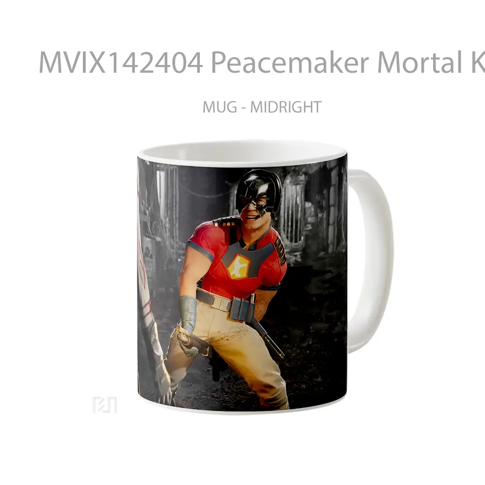 Mug Peacemaker Mortal Kombat 1 Gelas Keramik Unik - All-side / Desain
