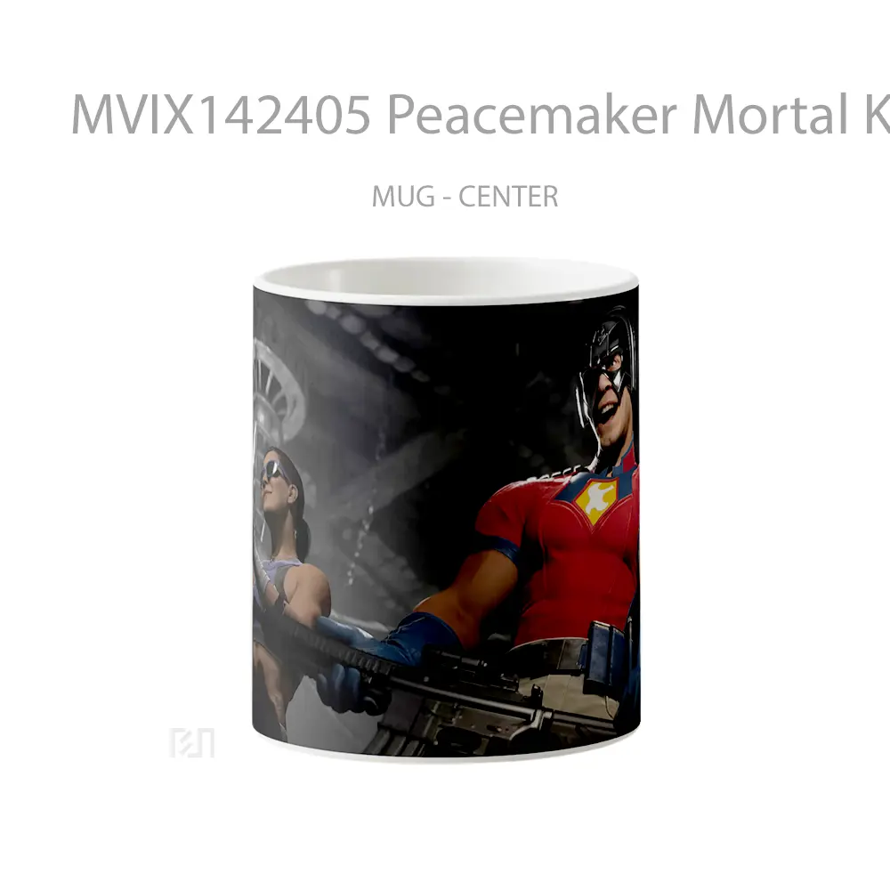 Mug Peacemaker Mortal Kombat 1 Video Game Cangkir Gamer