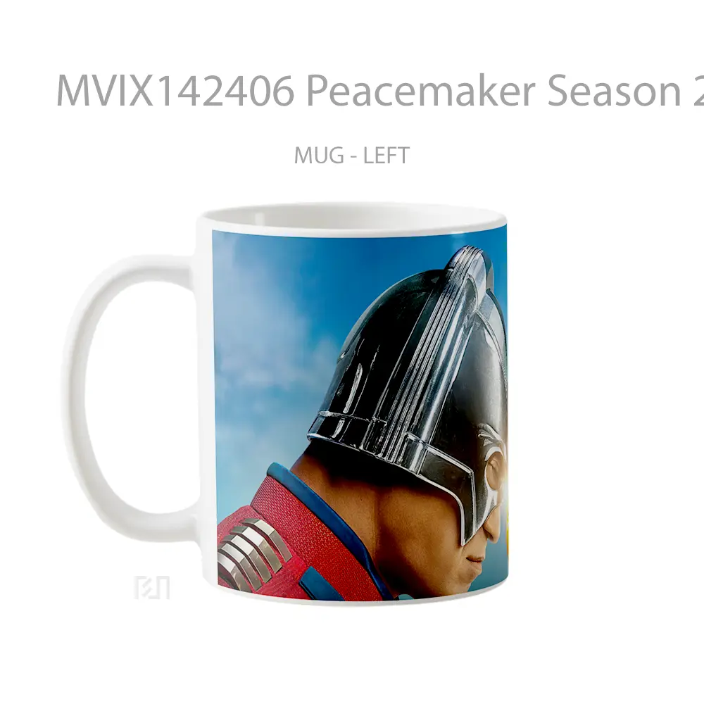 Mug Peacemaker Season 2 Eagly Gelas Pemandangan Alam - All-side / Desain