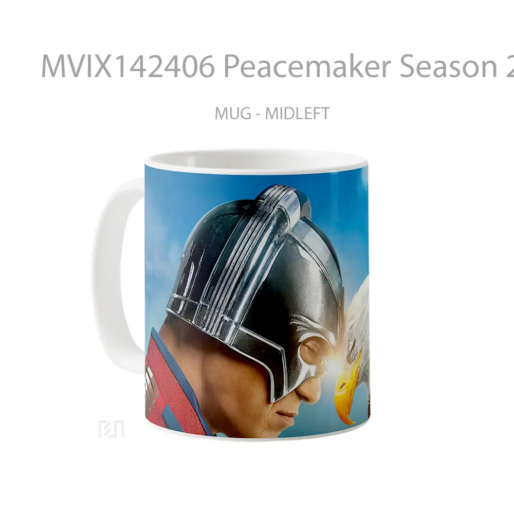 Mug Peacemaker Season 2 Eagly Gelas Pemandangan Alam - All-side / Desain