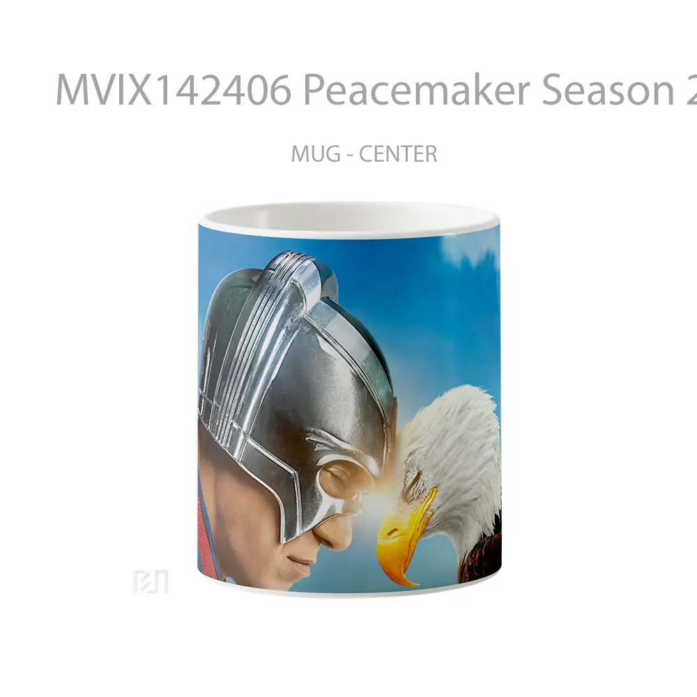 Mug Peacemaker Season 2 Eagly Gelas Pemandangan Alam