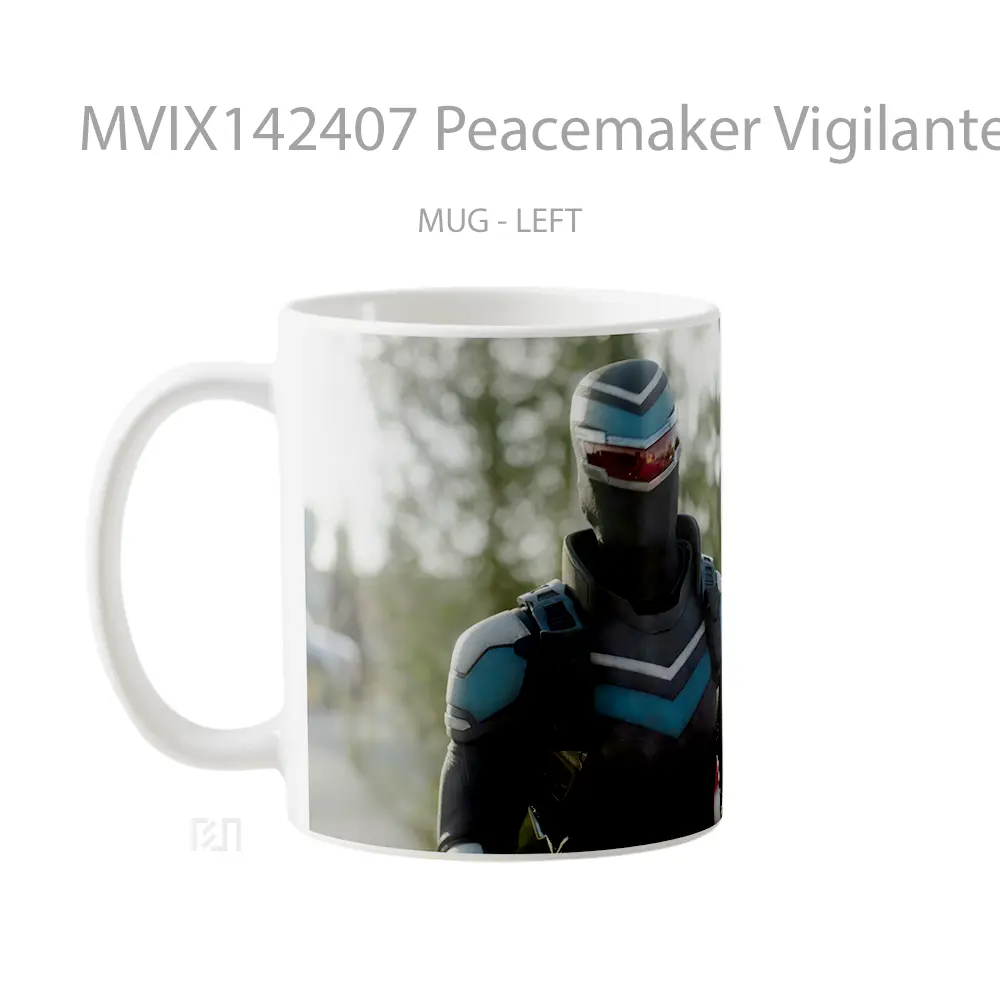 Mug Peacemaker Vigilante Gelas Keramik Unik - All-side / Desain