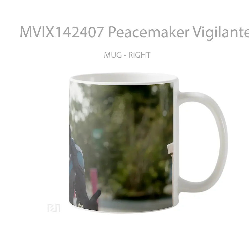 Mug Peacemaker Vigilante Gelas Keramik Unik - All-side / Desain