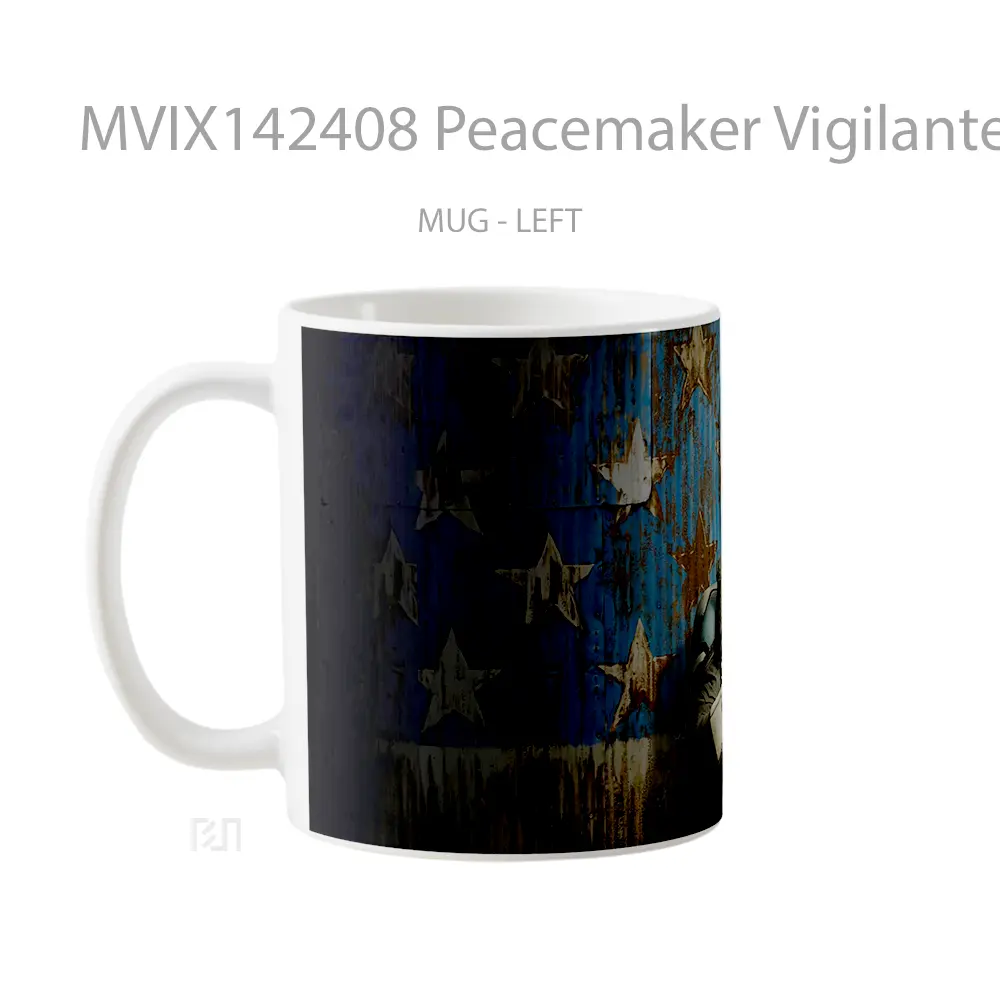 Mug Peacemaker Vigilante Gelas Keramik Unik - All-side / Desain