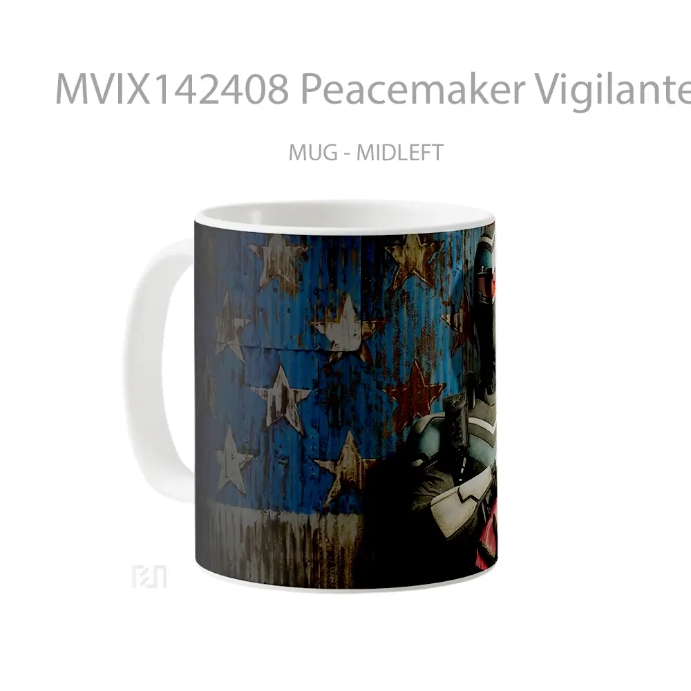 Mug Peacemaker Vigilante Gelas Keramik Unik - All-side / Desain