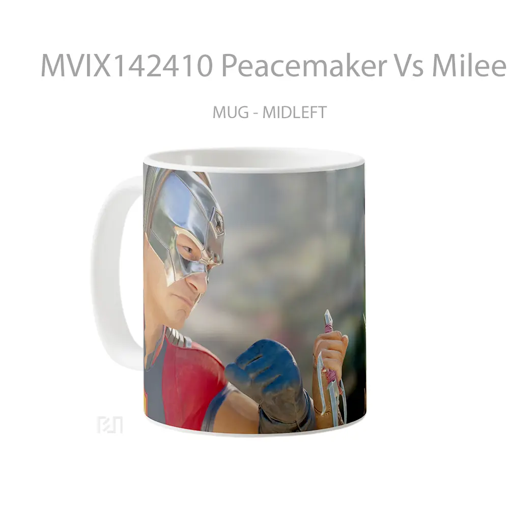 Mug Peacemaker Vs Mileena Kitana Mortal Kombat 1 Gelas Keramik Unik - All-side / Desain