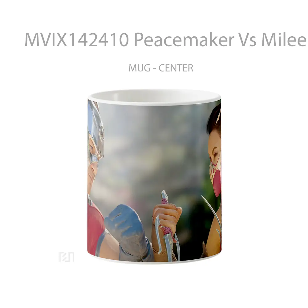 Mug Peacemaker Vs Mileena Kitana Mortal Kombat 1 Gelas Keramik Unik