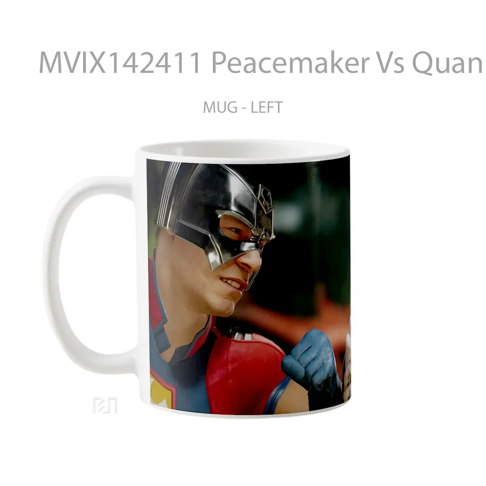 Mug Peacemaker Vs Quan Chi Mortal Kombat 1 Gelas Keramik Unik - All-side / Desain