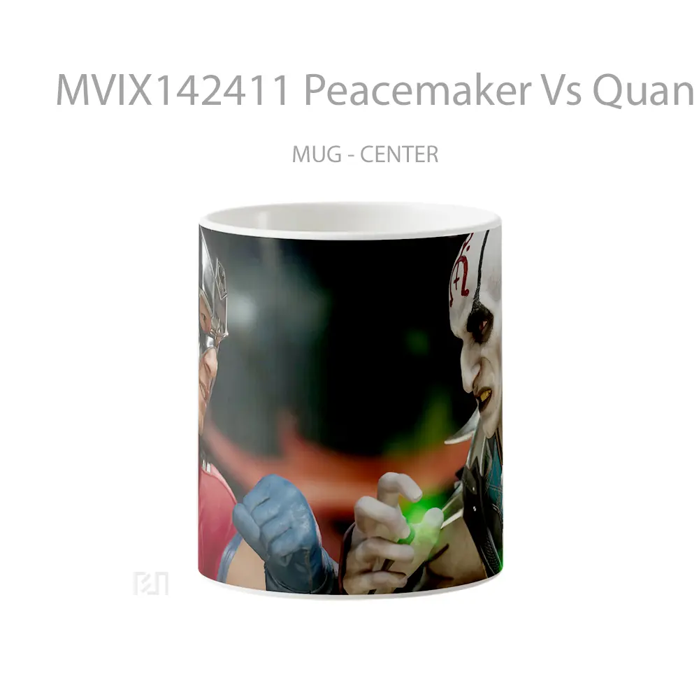 Mug Peacemaker Vs Quan Chi Mortal Kombat 1 Gelas Keramik Unik