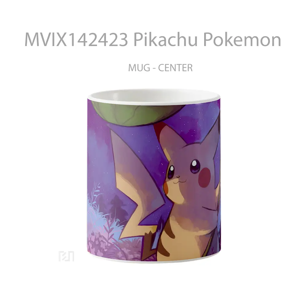 Mug Pikachu Pokemon Gelas Keramik Unik