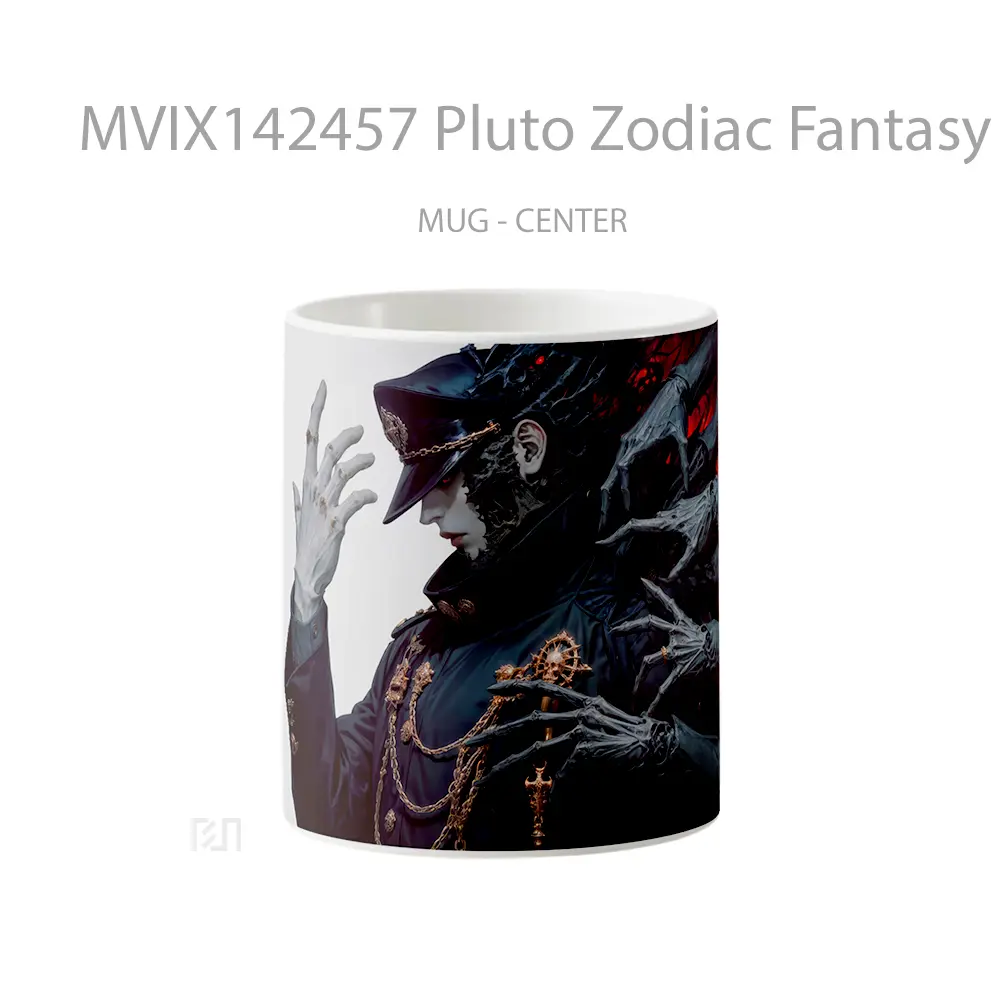 Mug Pluto Zodiac Fantasy Gelas Keramik Unik