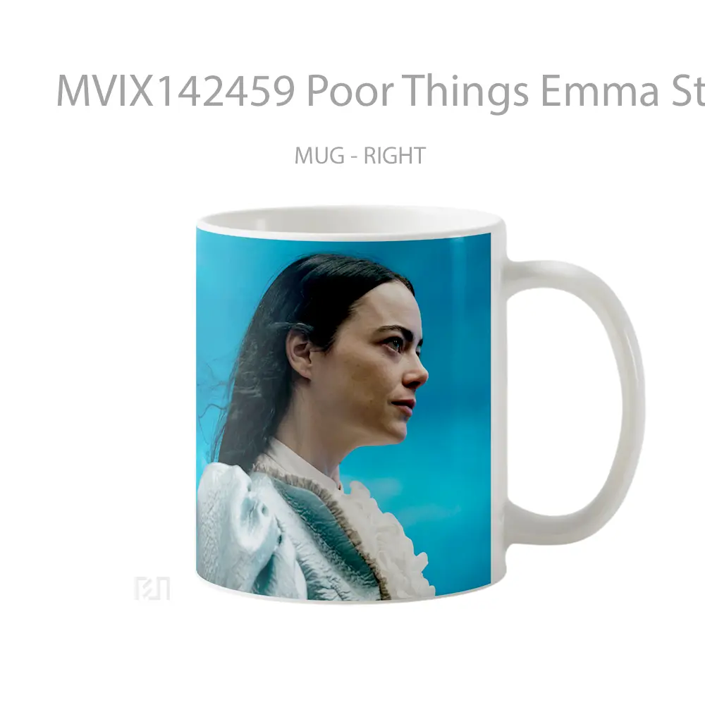 Mug Poor Things Emma Stone Movie Gelas Keramik Unik - All-side / Desain
