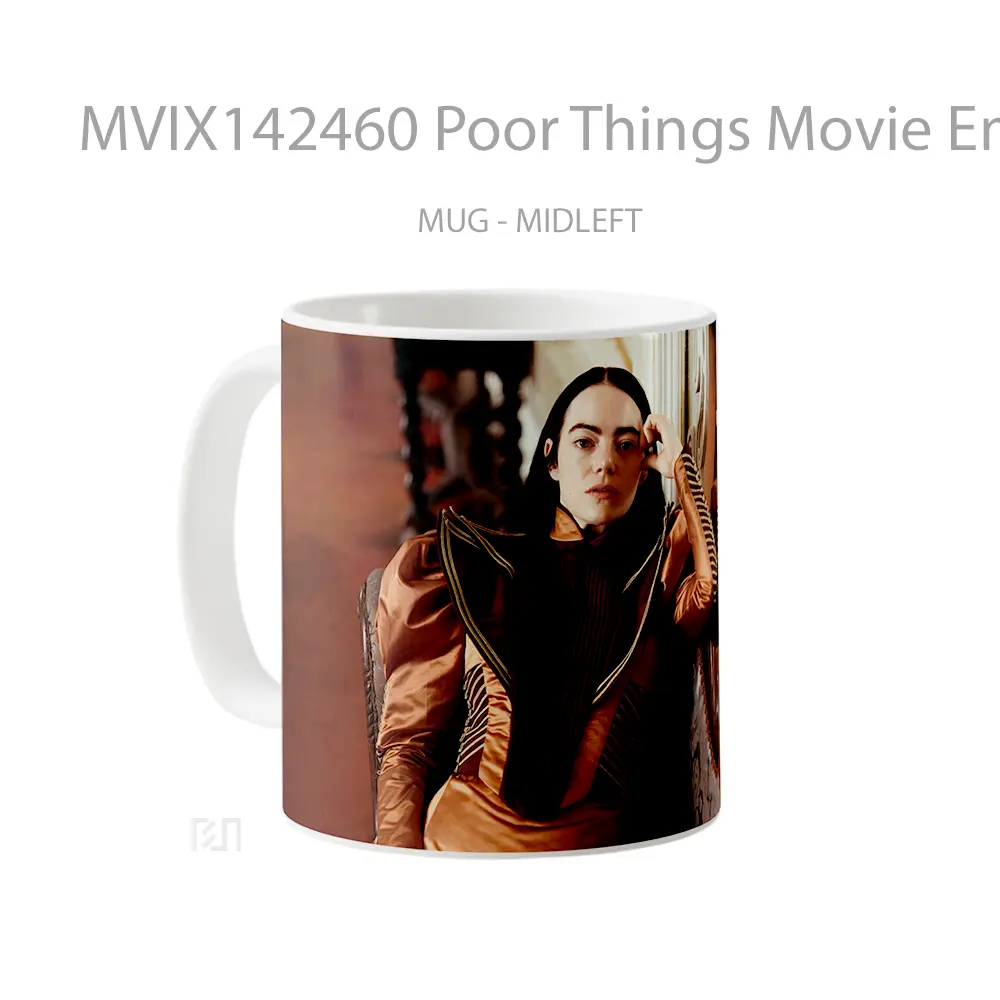 Mug Poor Things Movie Emma Stone Gelas Keramik Unik - All-side / Desain