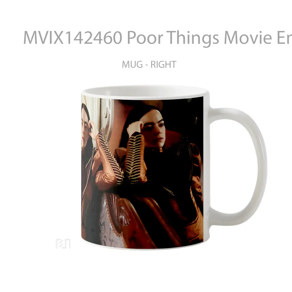 Mug Poor Things Movie Emma Stone Gelas Keramik Unik - All-side / Desain
