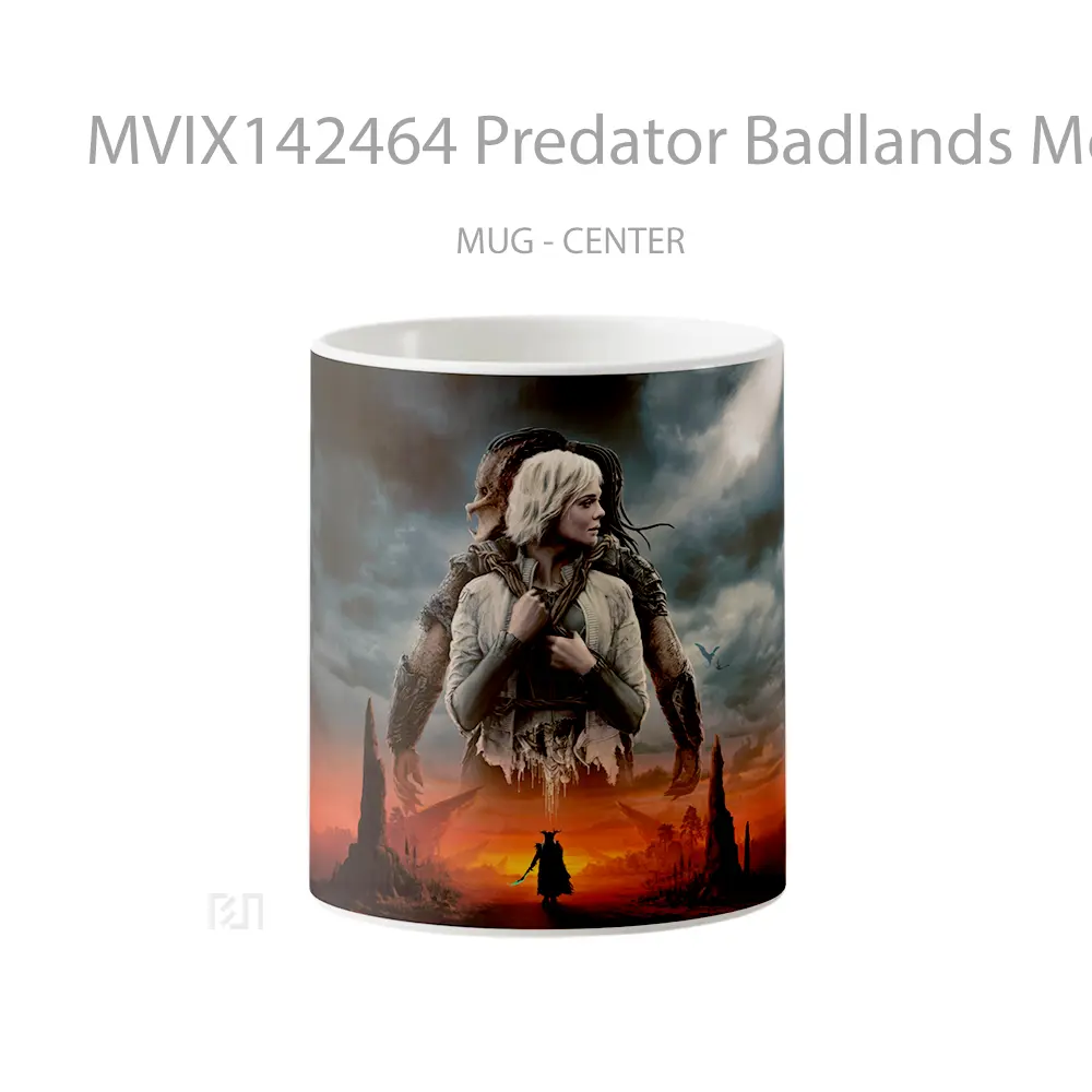 Mug Predator Badlands Movie Dek Thia Gelas Keramik Unik
