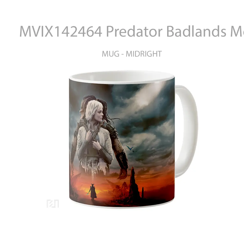 Mug Predator Badlands Movie Dek Thia Gelas Keramik Unik - All-side / Desain