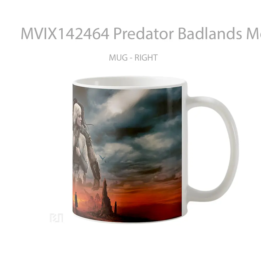 Mug Predator Badlands Movie Dek Thia Gelas Keramik Unik - All-side / Desain