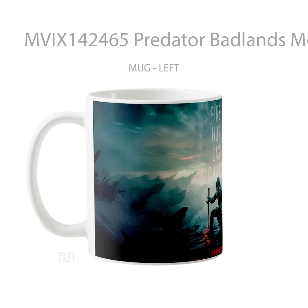 Mug Predator Badlands Movi Gelas Keramik Unik - All-side / Desain