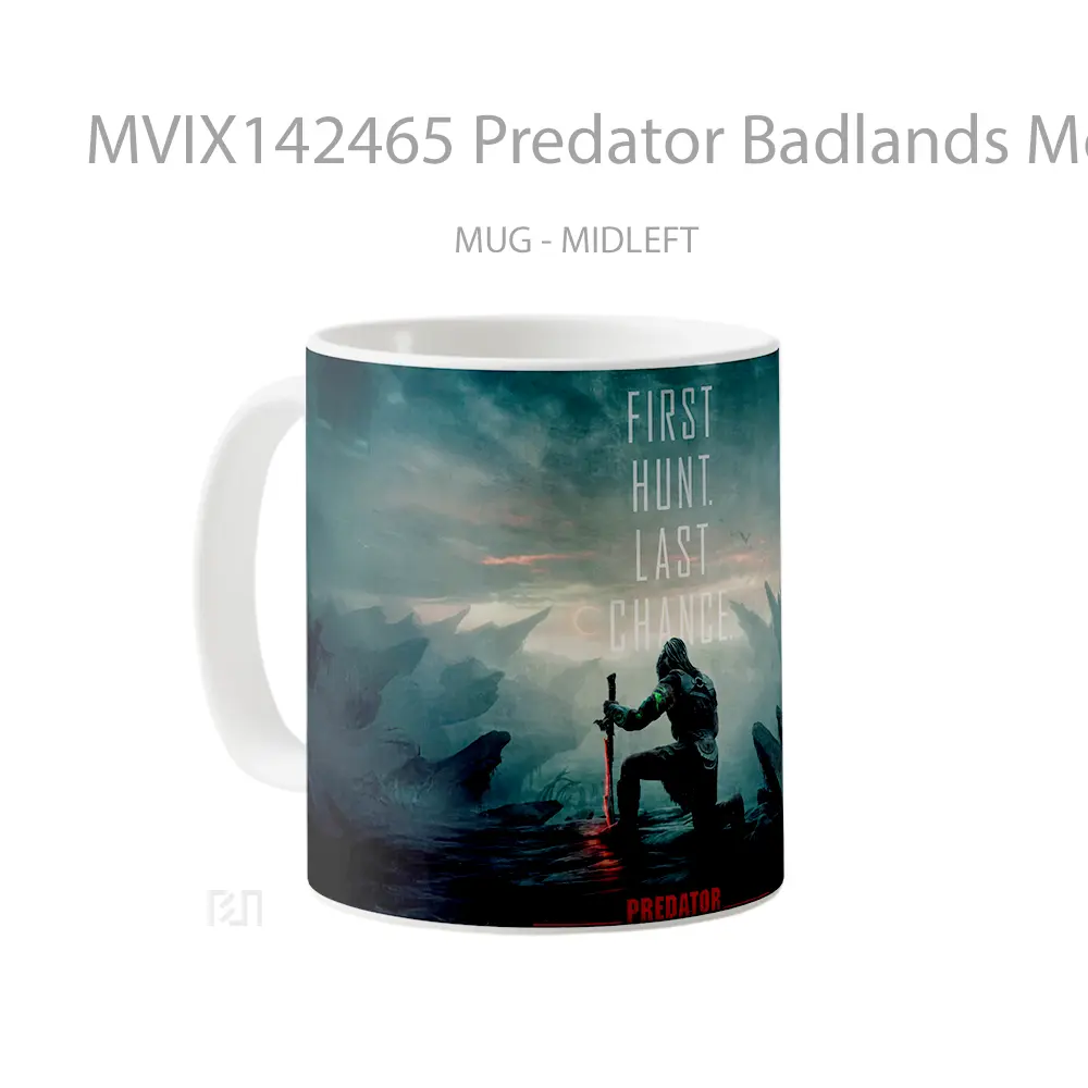 Mug Predator Badlands Movi Gelas Keramik Unik - All-side / Desain