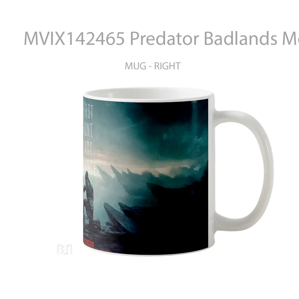 Mug Predator Badlands Movi Gelas Keramik Unik - All-side / Desain