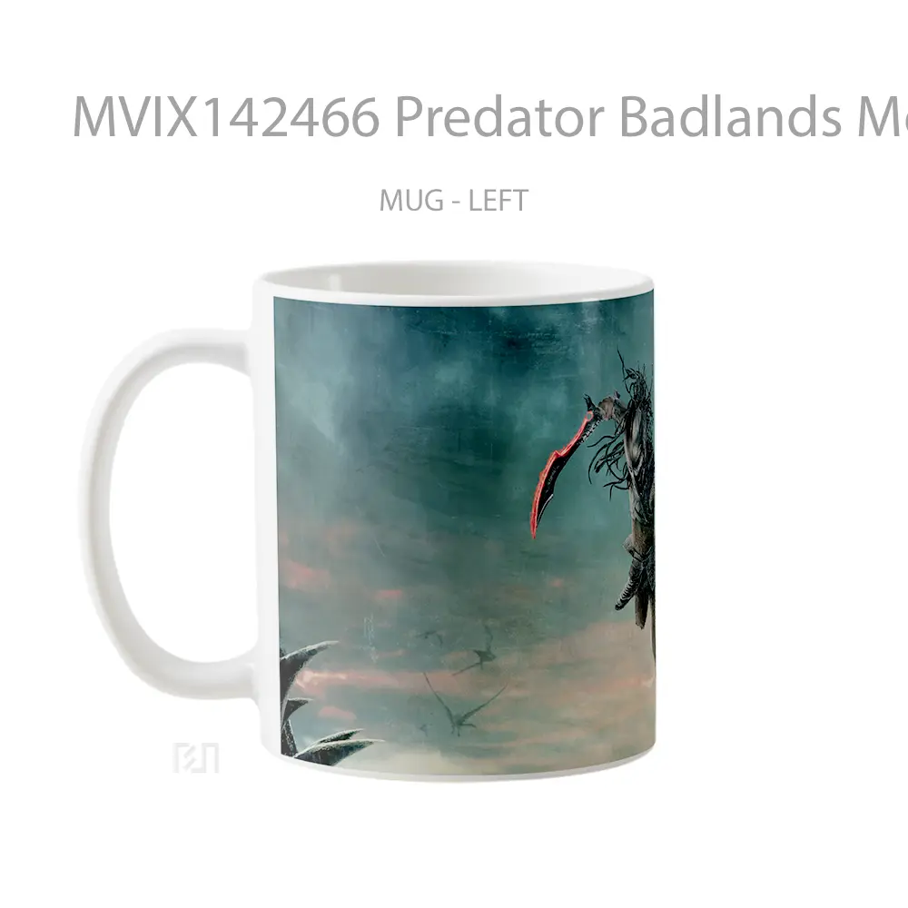 Mug Predator Badlands Movie Poster Gelas Keramik Unik - All-side / Desain