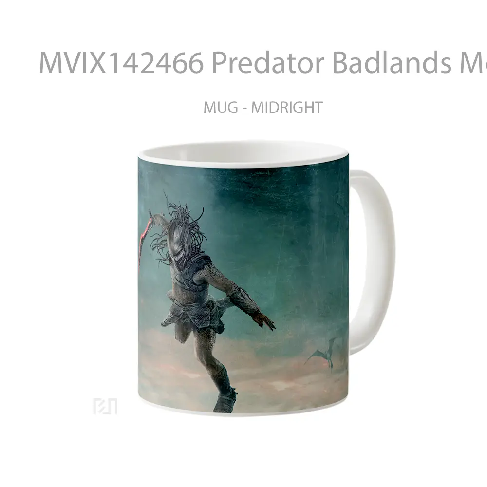 Mug Predator Badlands Movie Poster Gelas Keramik Unik - All-side / Desain