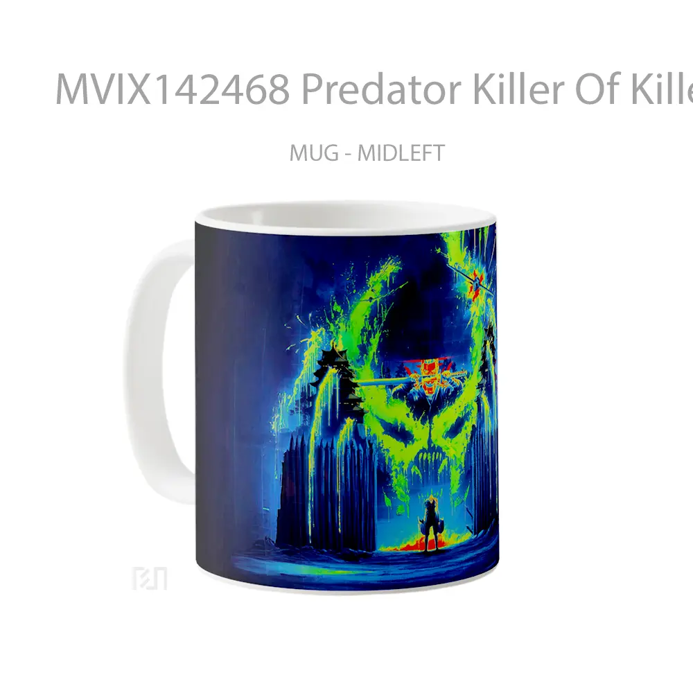 Mug Predator Killer Of Killers Movie Gelas Keramik Unik - All-side / Desain