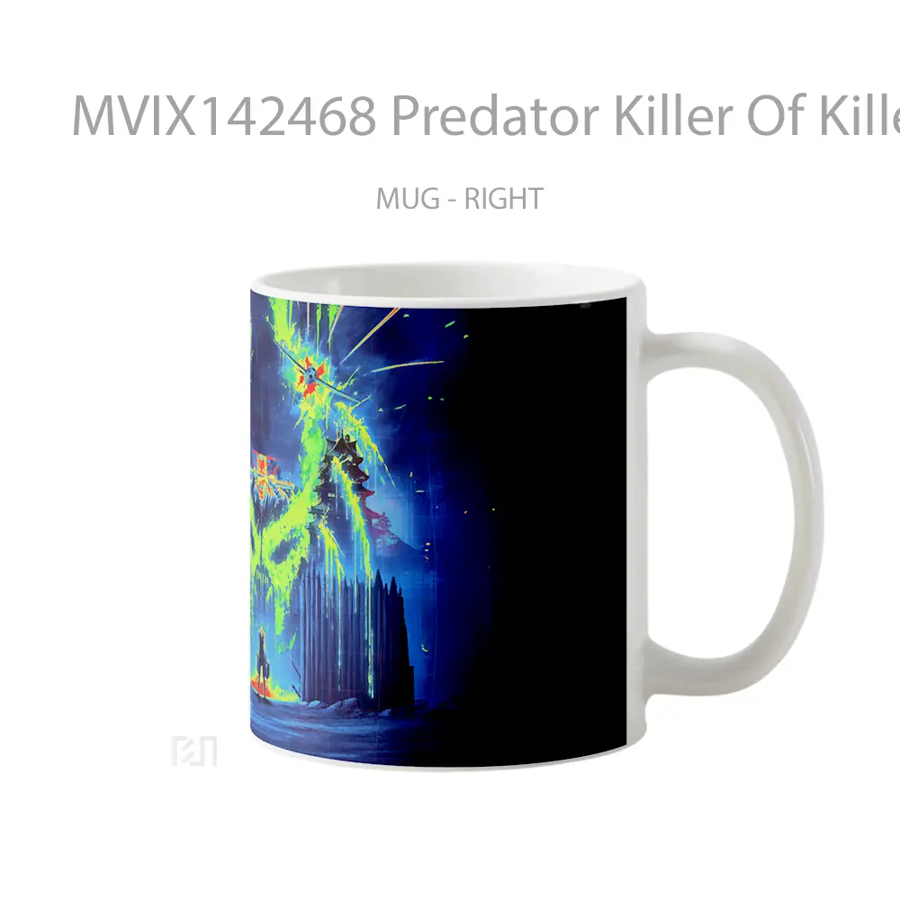 Mug Predator Killer Of Killers Movie Gelas Keramik Unik - All-side / Desain