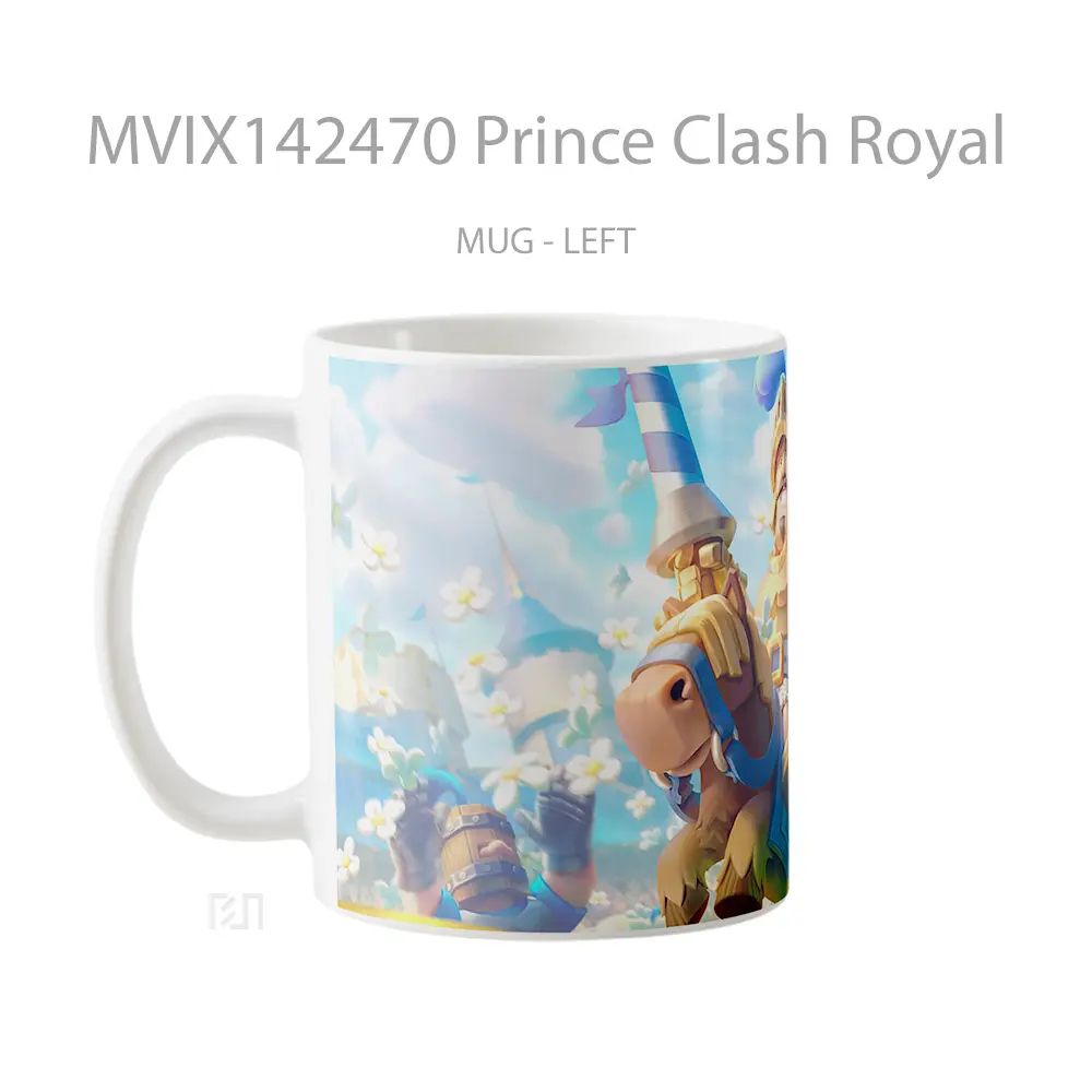 Mug Prince Clash Royal Gelas Keramik Unik - All-side / Desain