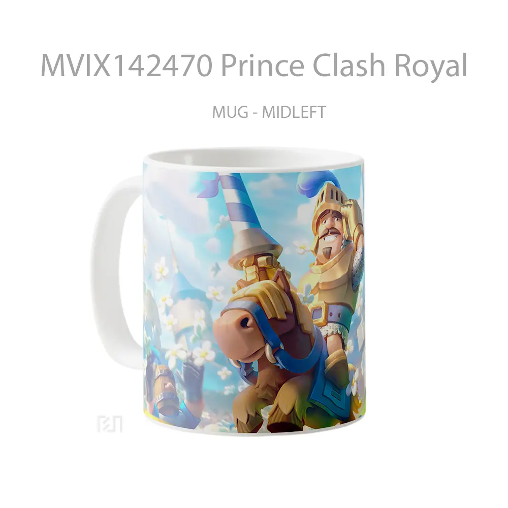 Mug Prince Clash Royal Gelas Keramik Unik - All-side / Desain