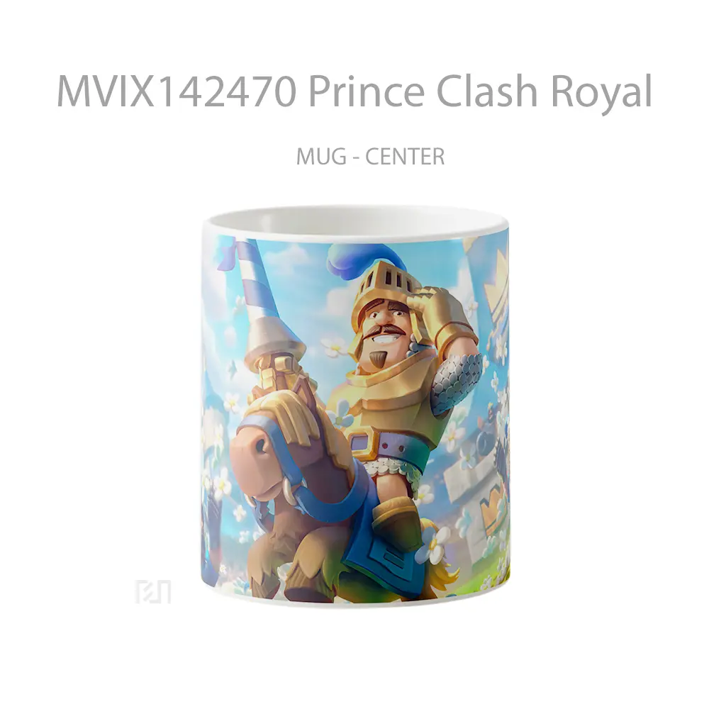 Mug Prince Clash Royal Gelas Keramik Unik
