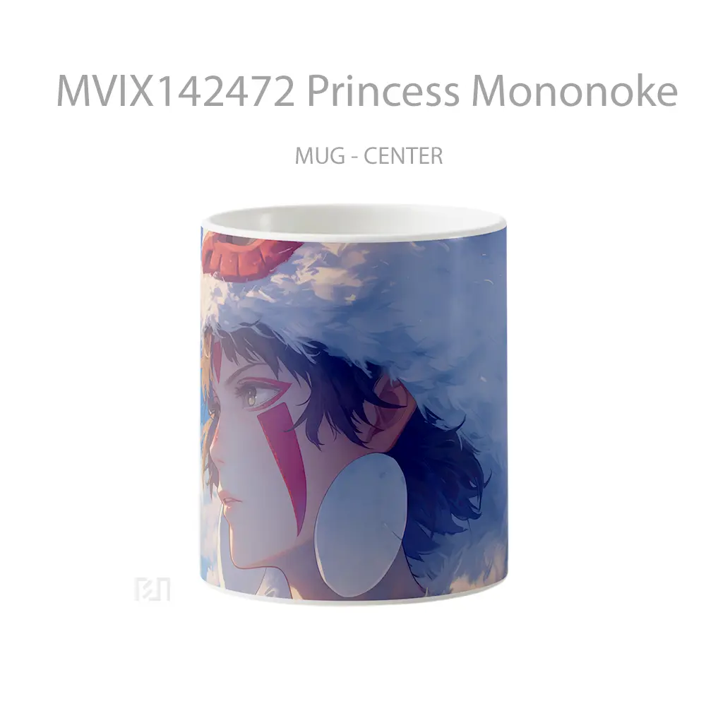 Mug Princess Mononoke Gelas Keramik Unik
