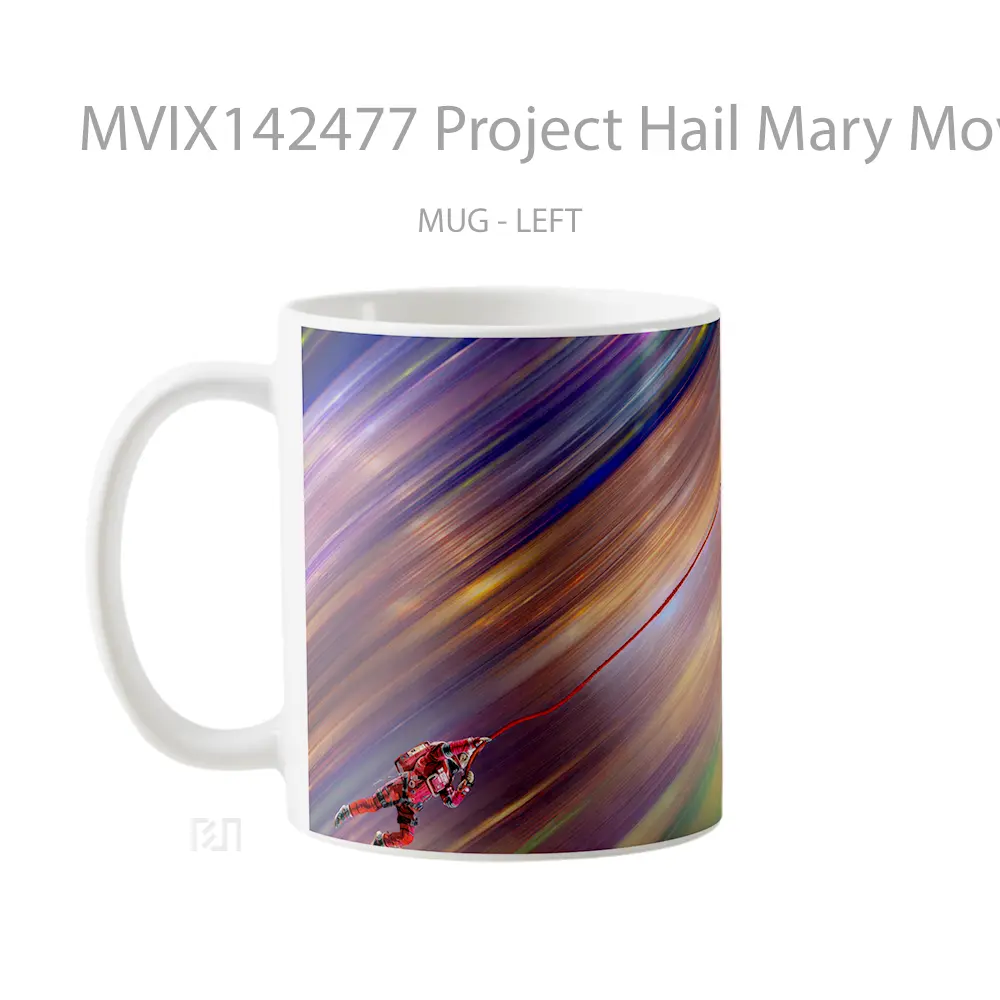 Mug Project Hail Mary Movie Gelas Keramik Unik - All-side / Desain