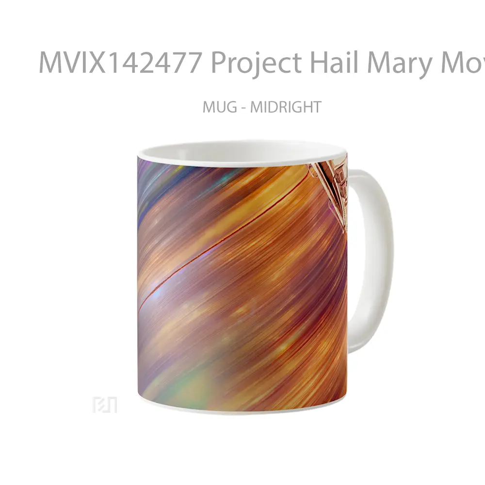 Mug Project Hail Mary Movie Gelas Keramik Unik - All-side / Desain